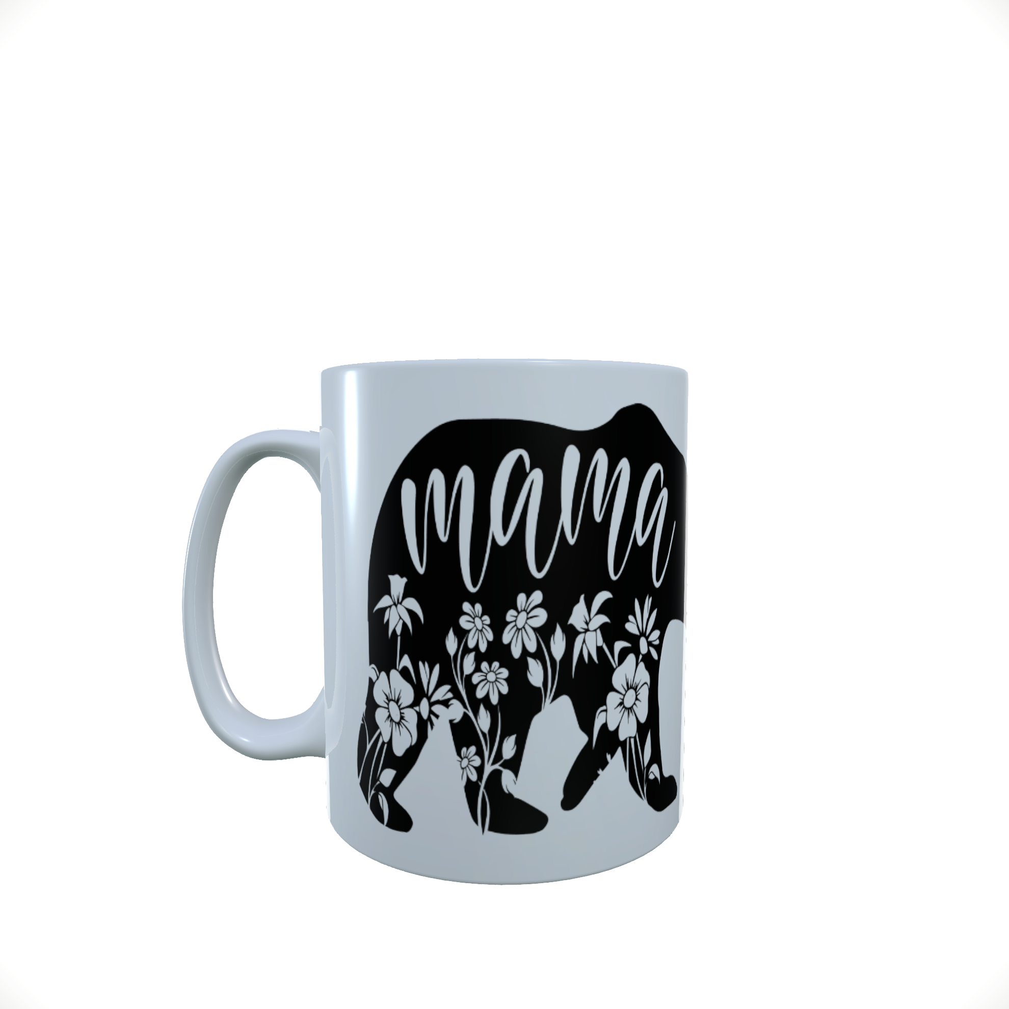 Mama Bear Ceramic Mug, Family Mug, Mama Bear Mug, Gift for Mum